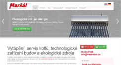 Desktop Screenshot of marsalsro.cz